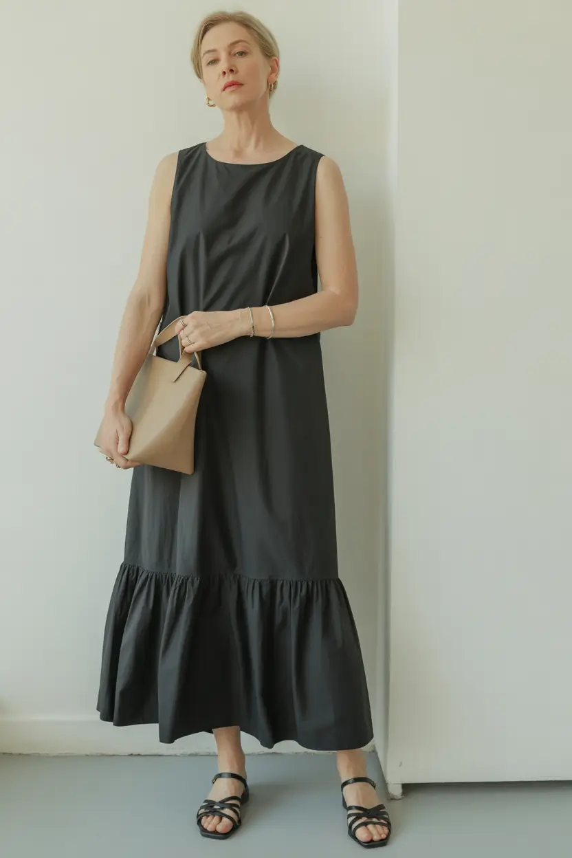 Spring Outfits for Women Over 50 Minimal Dress