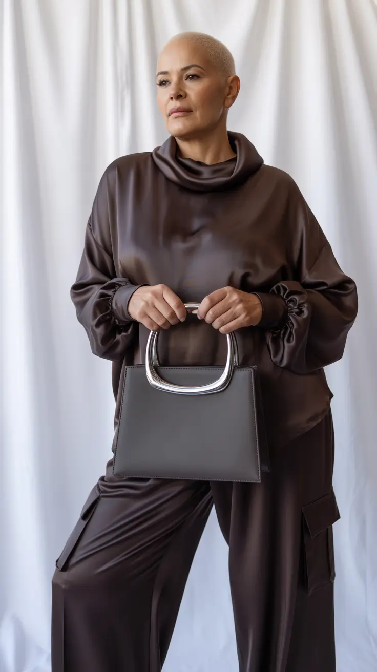 Spring Outfits for Women Over 60 Soft Chocolate Tones With Modern Ease
