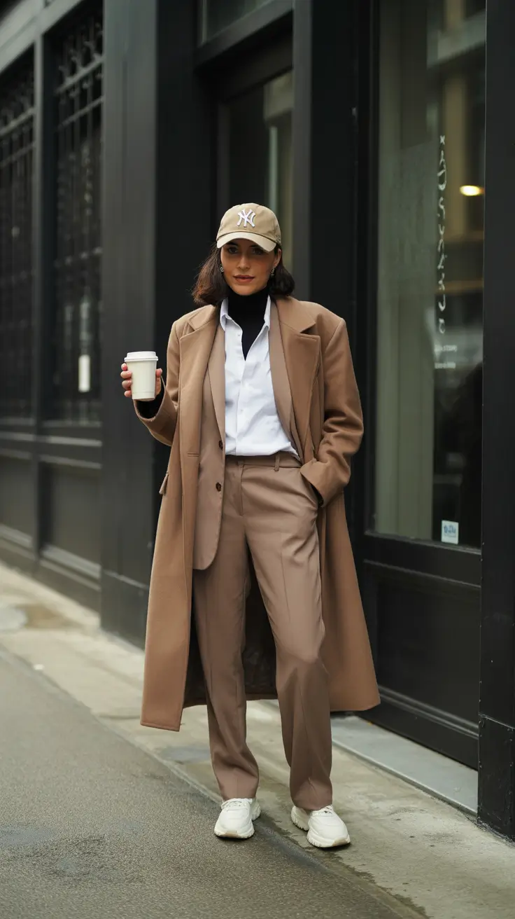 spring transition outfits 2026 Modern Tailoring Meets Casual Comfort