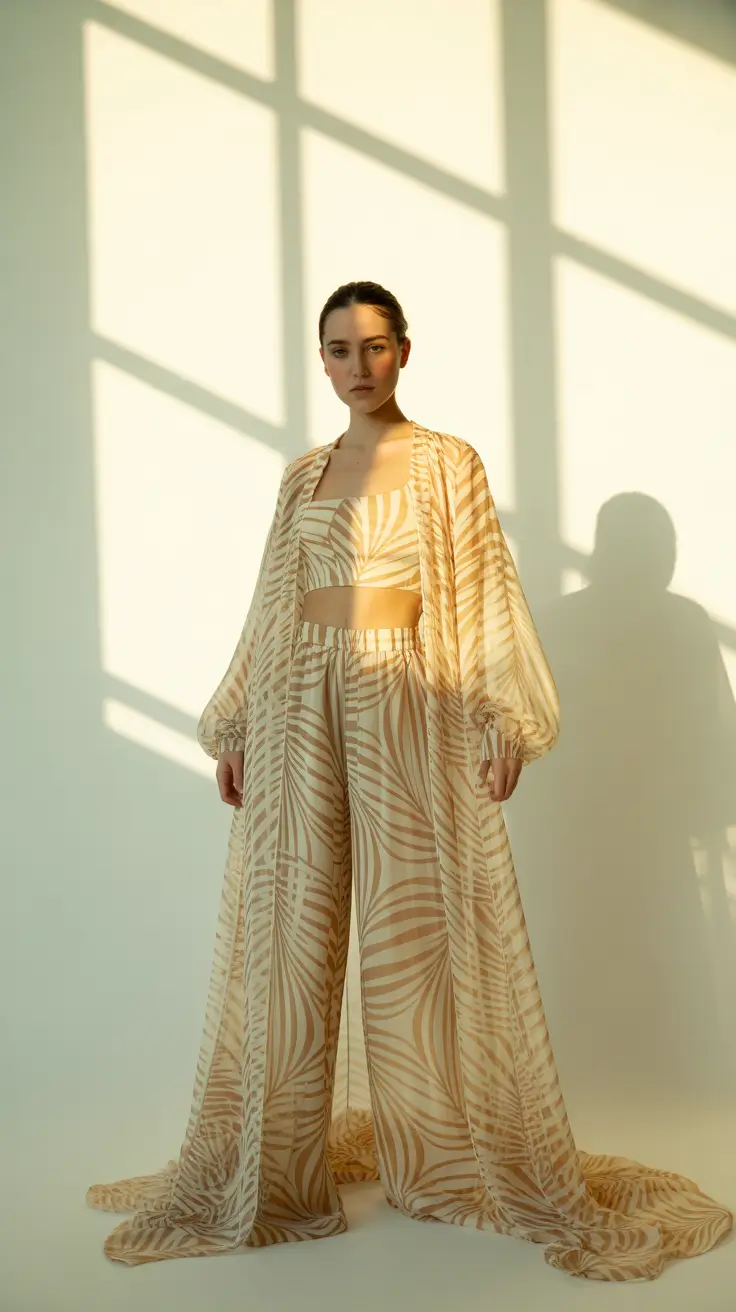 Spring travel outfits 2026 Golden Set Energy for Soft Spring Sun