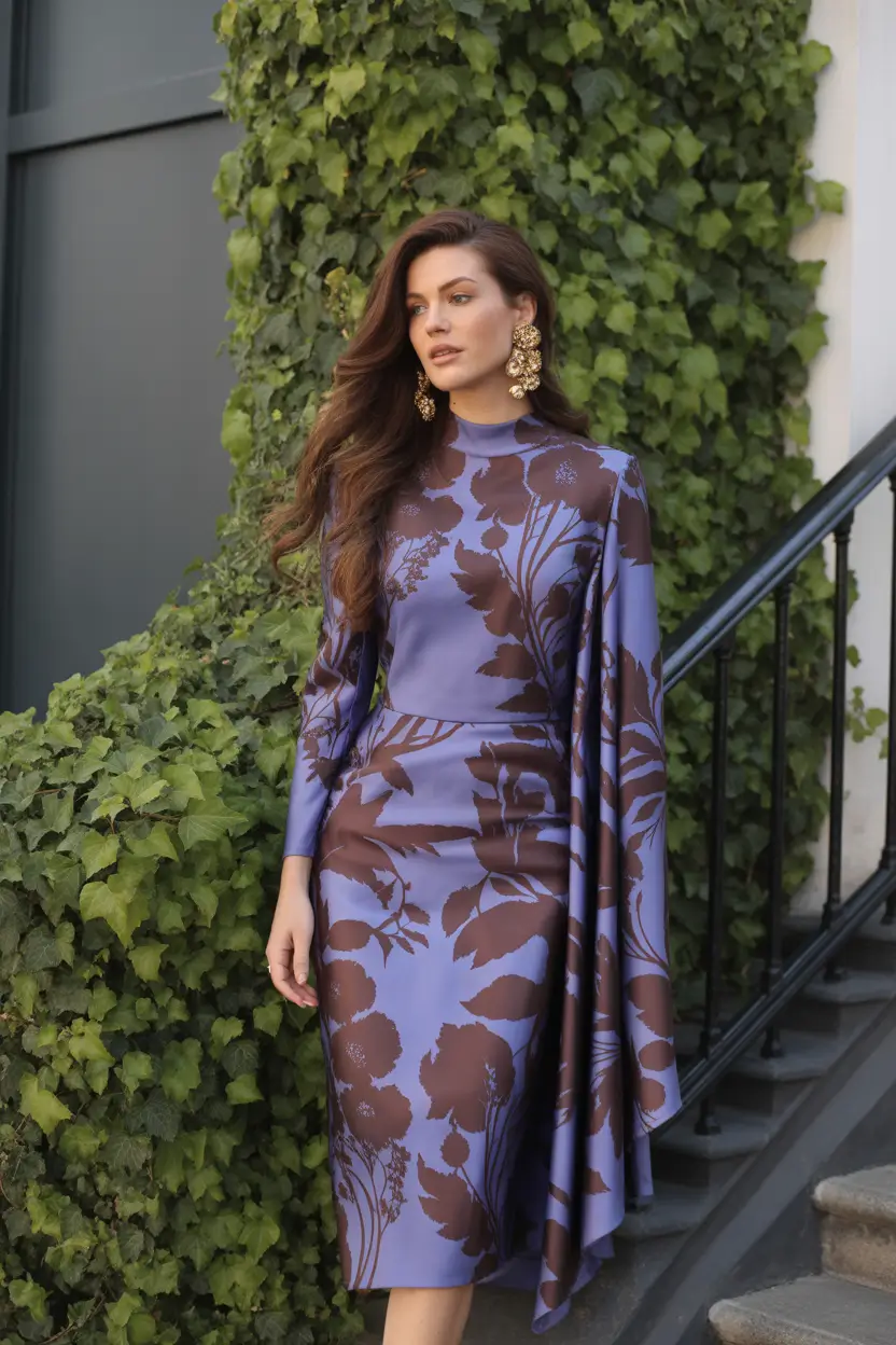 spring wedding outfit 2026 Moody Florals That Feel Editorial