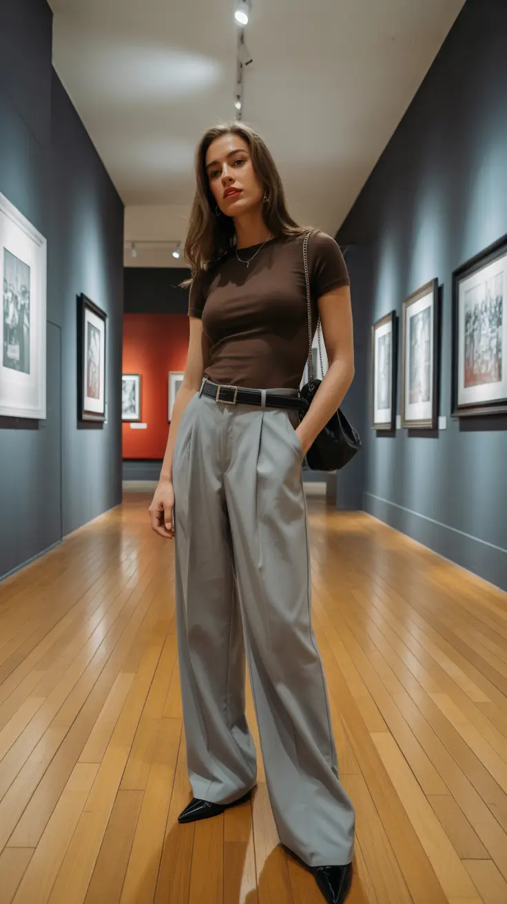 spring work outfits 2026 Neutral Minimalism With a Smart Casual Edge