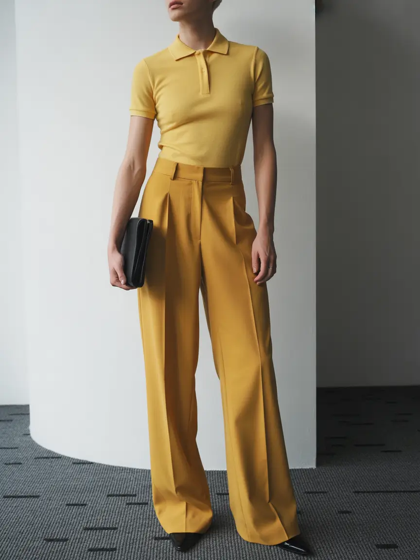 Spring Workwear 2026 Golden Monochrome With Sleek Minimalism