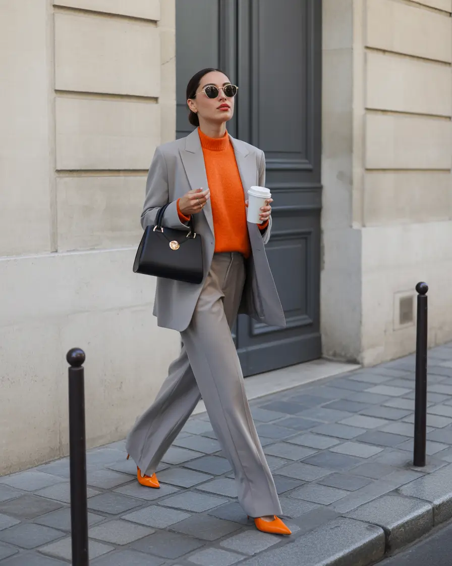 Spring Workwear 2026 Tailored Layers With a Bright Accent