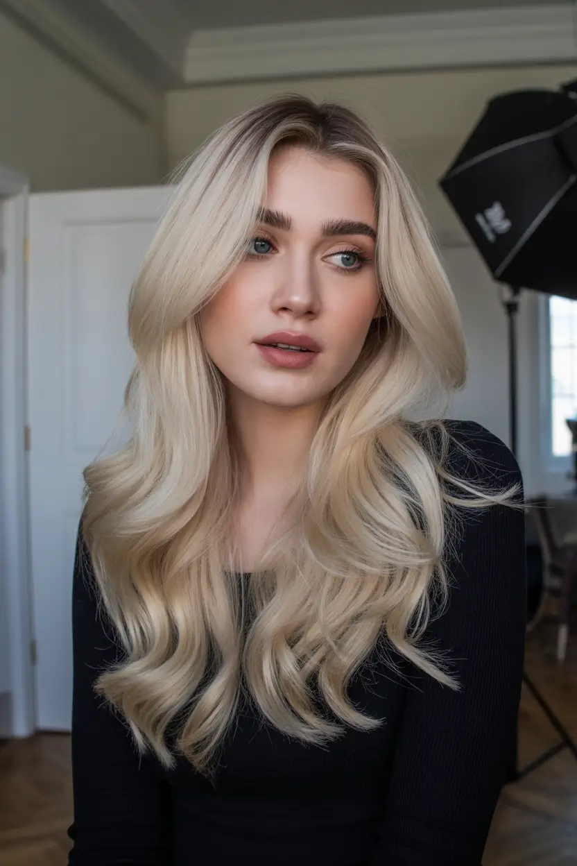 spring blonde hair color 2026 Classic Light Blonde With a Clean Finish