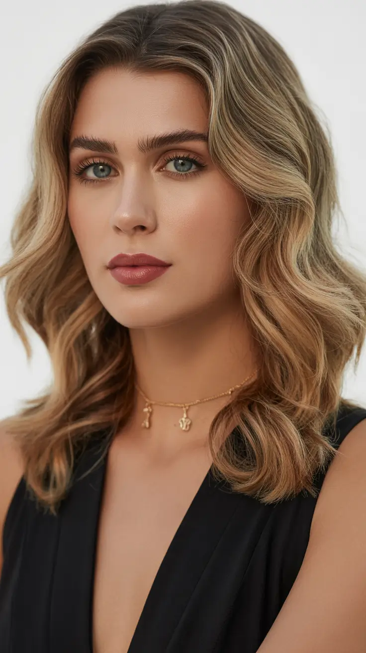 spring blonde hair color 2026 Balanced Beige Blonde With Soft Definition