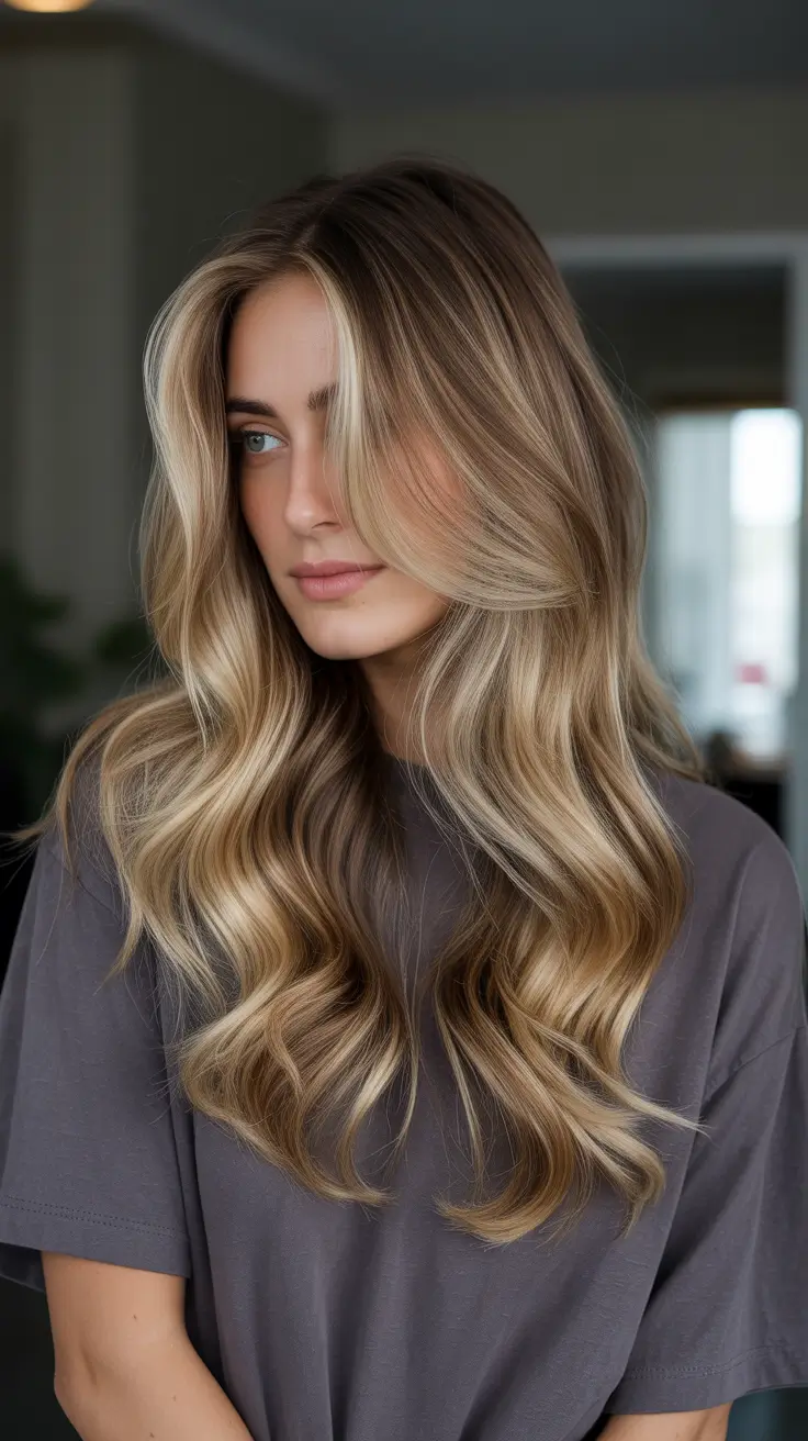 spring blonde hair color 2026 Dimensional Blonde With Natural Flow