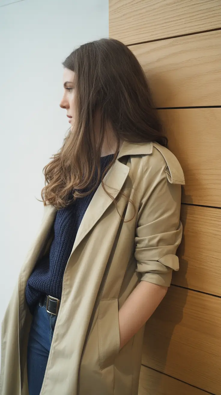 spring hair color for tan skin 2026 Soft Natural Brunette With Effortless Structure