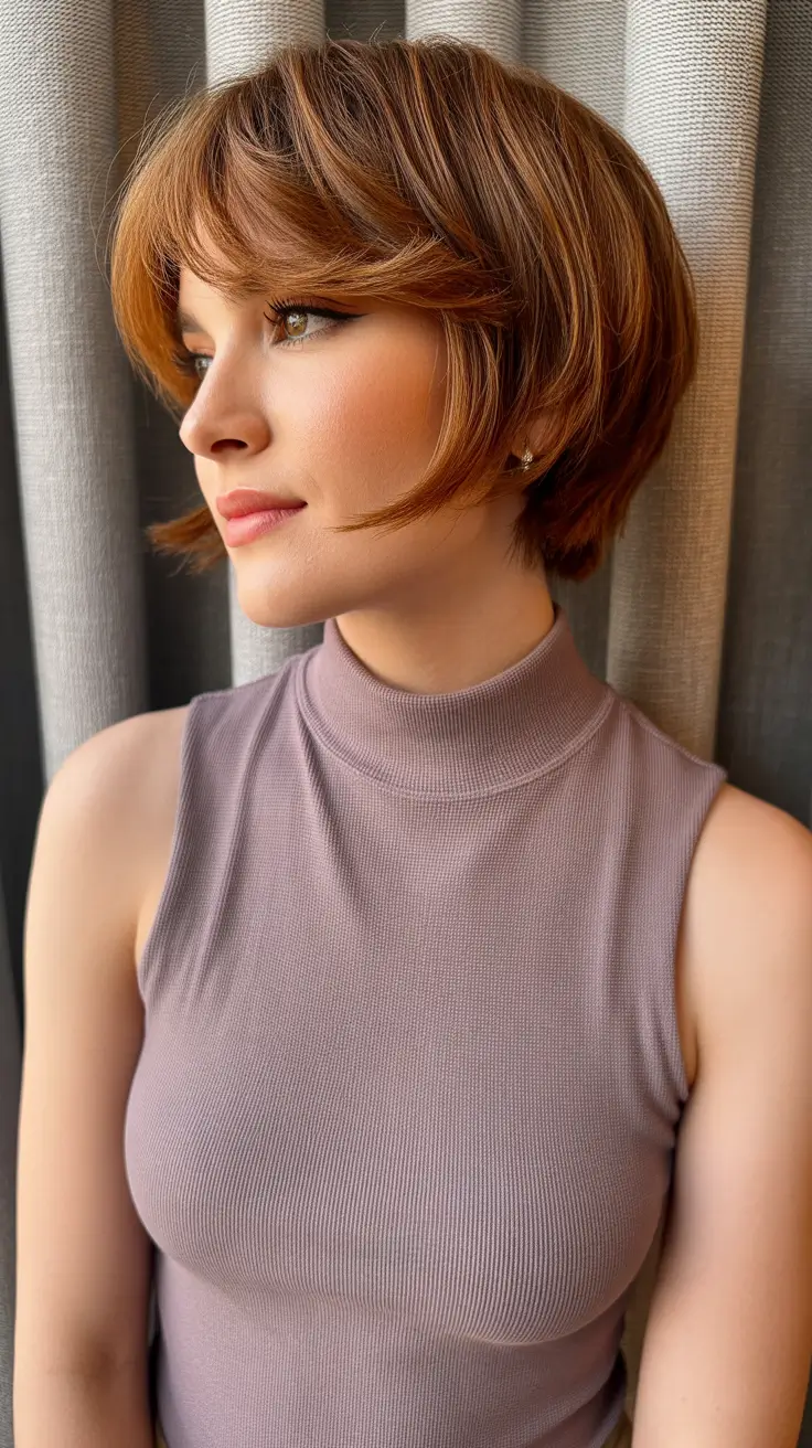 spring hair color trends 2026 Warm Brunette With Blonde Dimension