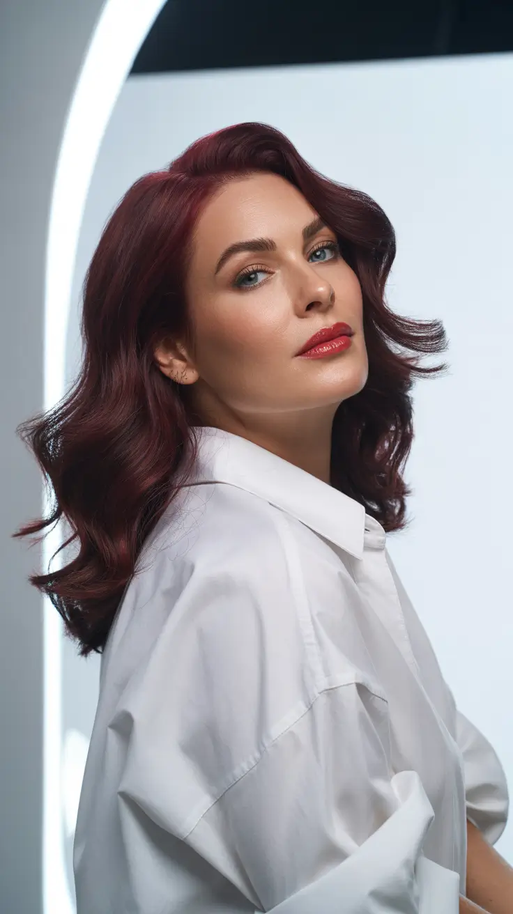 spring hair color trends 2026 Short Red Hair