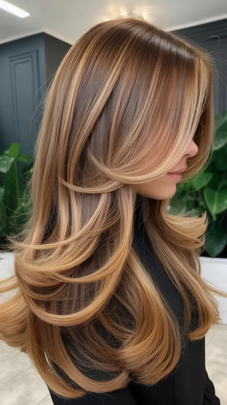 spring hair color trends 2026 Brunette with Blonde