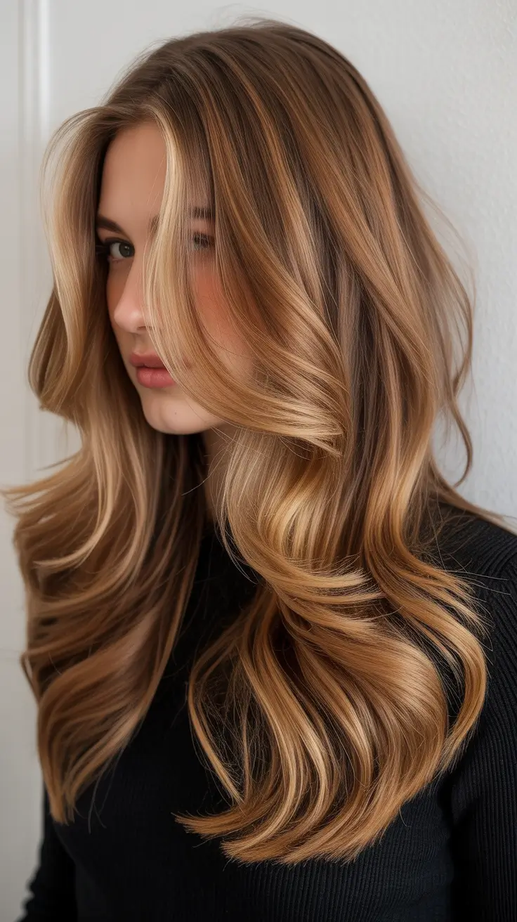spring hair trends 2026 Warm Blonde Waves That Feel Effortless