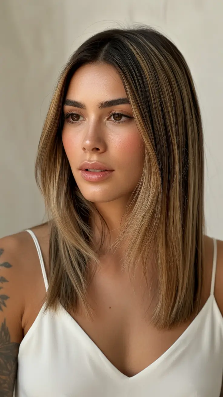 spring hair trends 2026 Sleek Bob with Highlights