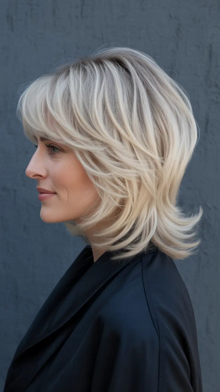 spring Haircuts for Women Over 40 2026 Layered Short