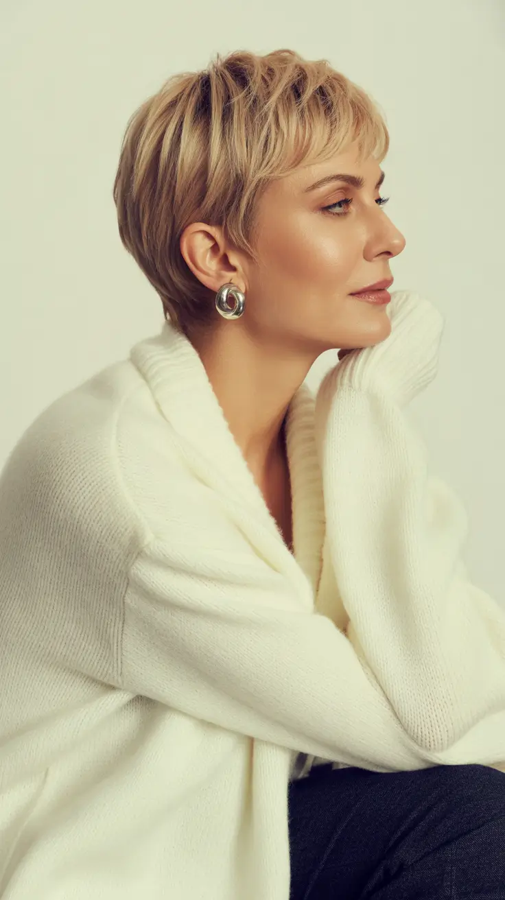 spring Haircuts for Women Over 40 2026 Soft Modern Pixie