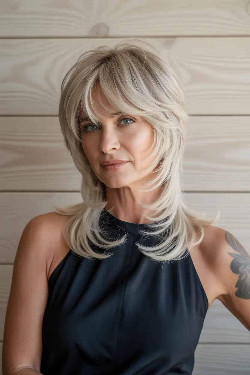 spring Haircuts for Women Over 50 2026 Shoulder Length Layers