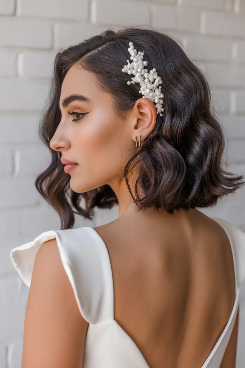 spring hairstyle for medium length hair 2026 Brunette Waves