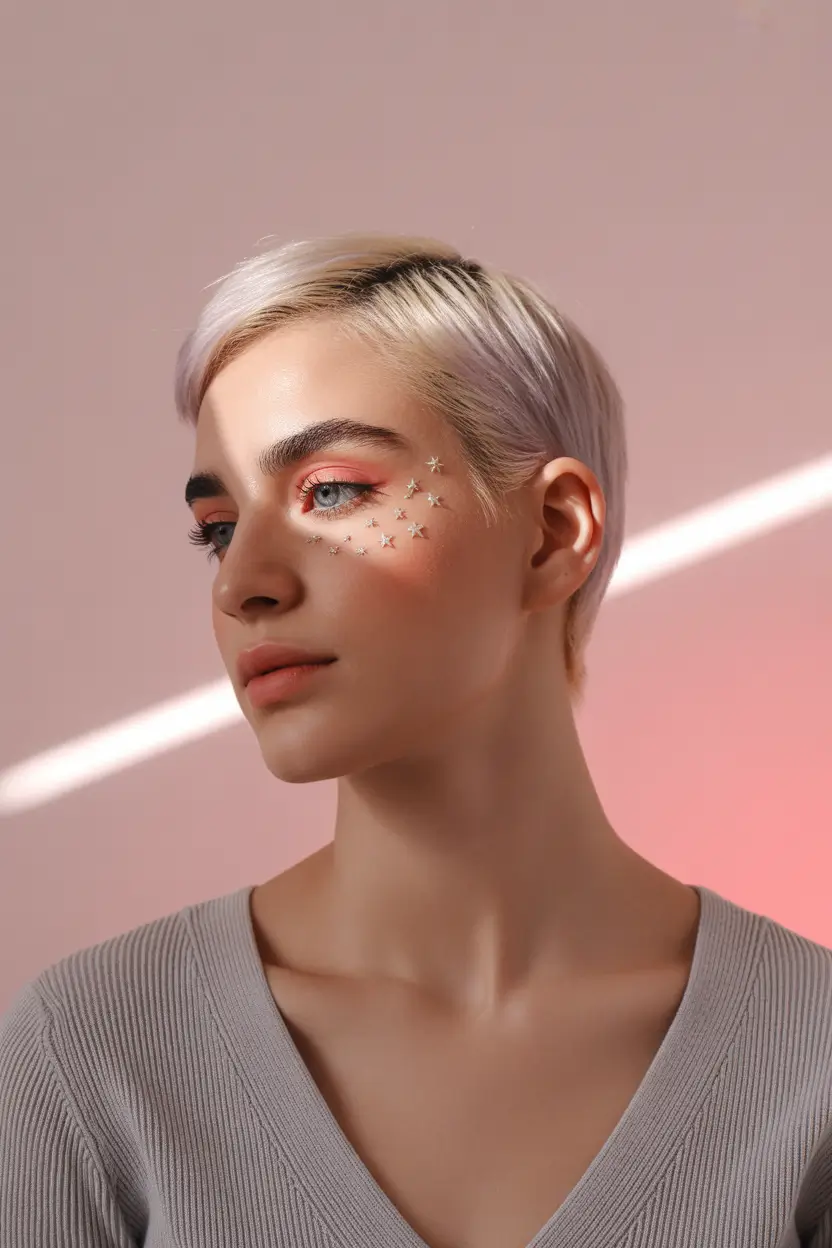 spring pixie 2026 Pastel Toned Soft Pixie