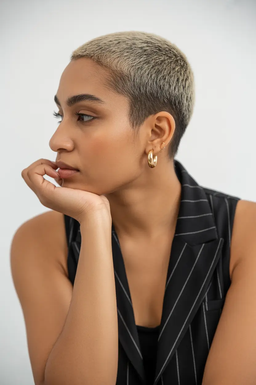 spring pixie 2026 Ultra Close Buzz Pixie