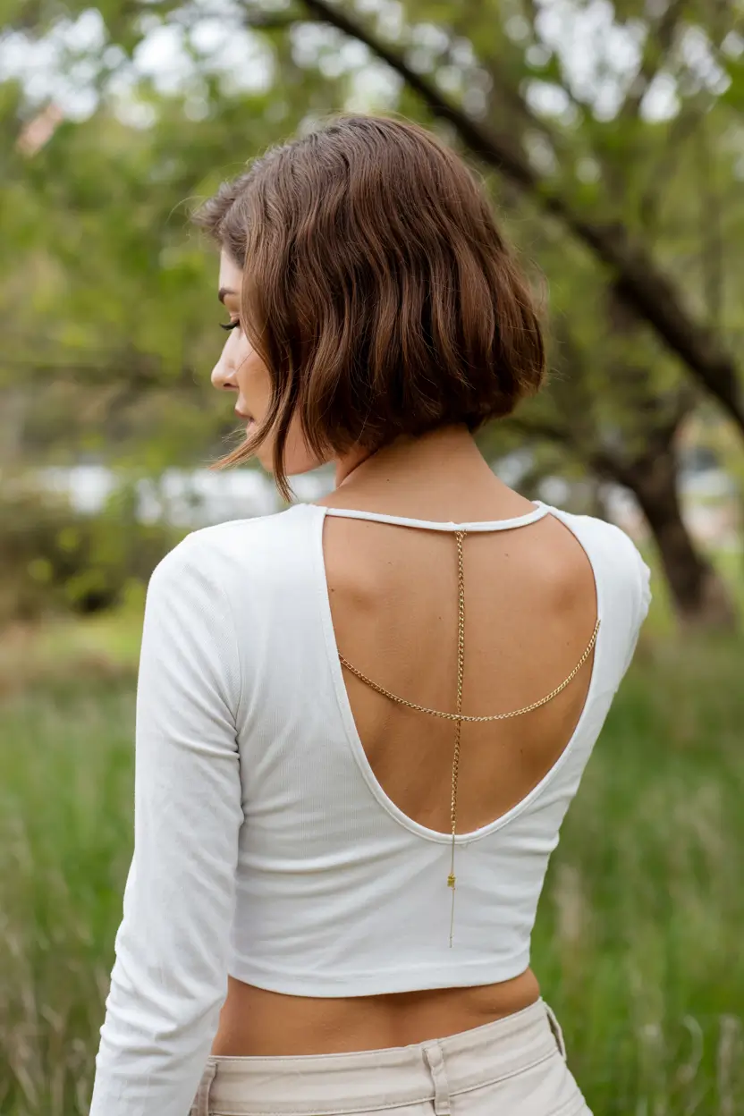 spring short haircut 2026 Soft Natural Bob With Light Movement