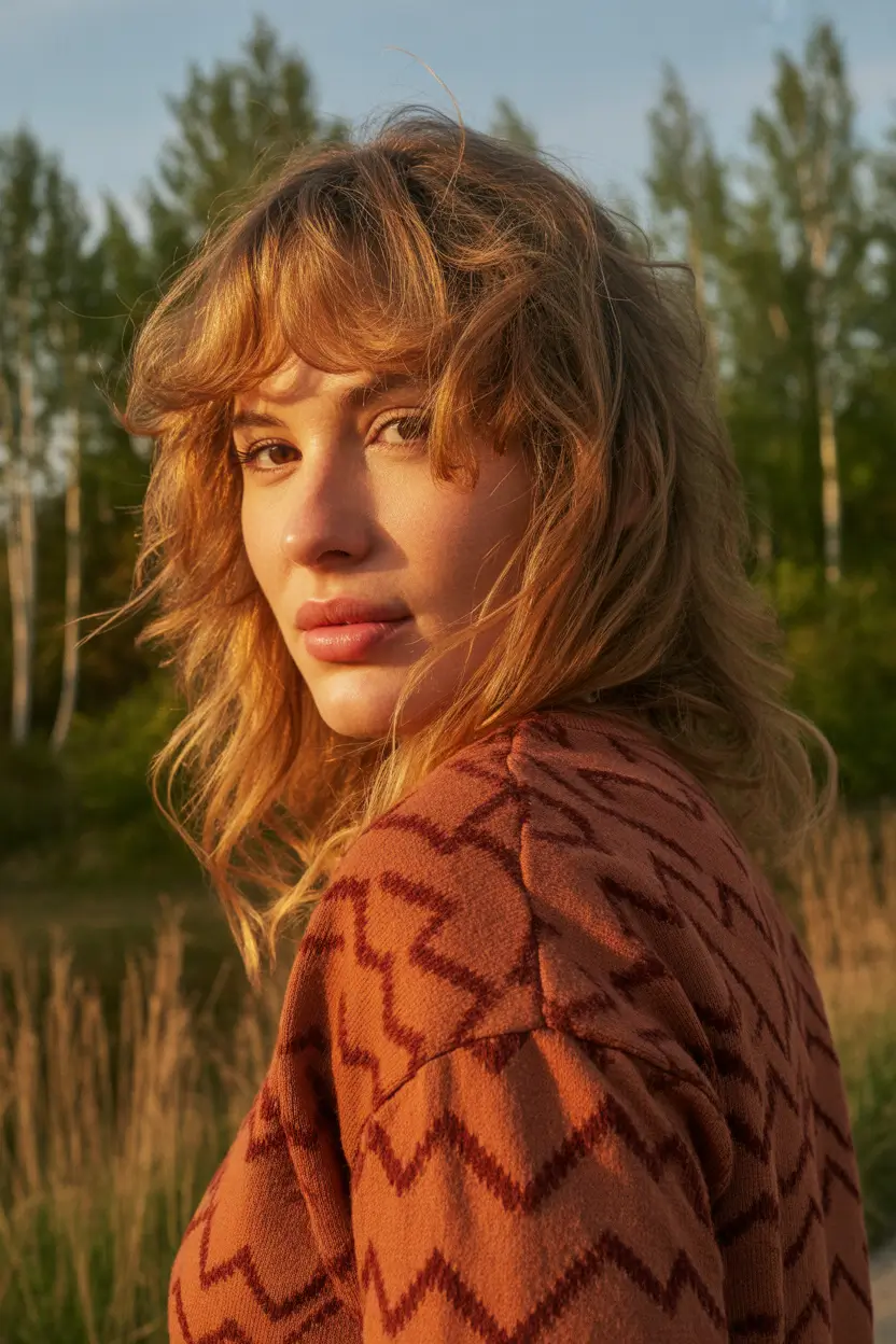 spring haircuts 2026 Natural Shag