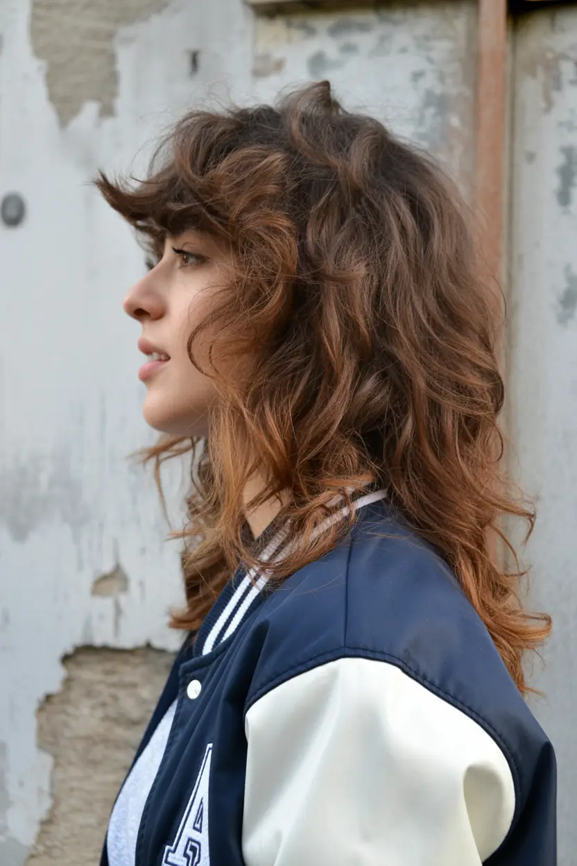 spring haircuts 2026 Textured Mid Length Hair