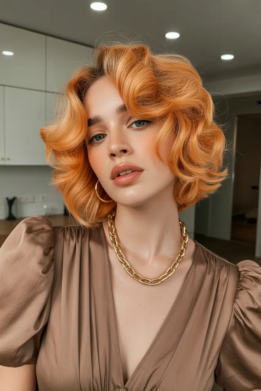 Fresh Spring Haircuts 2026 Short Copper Bob