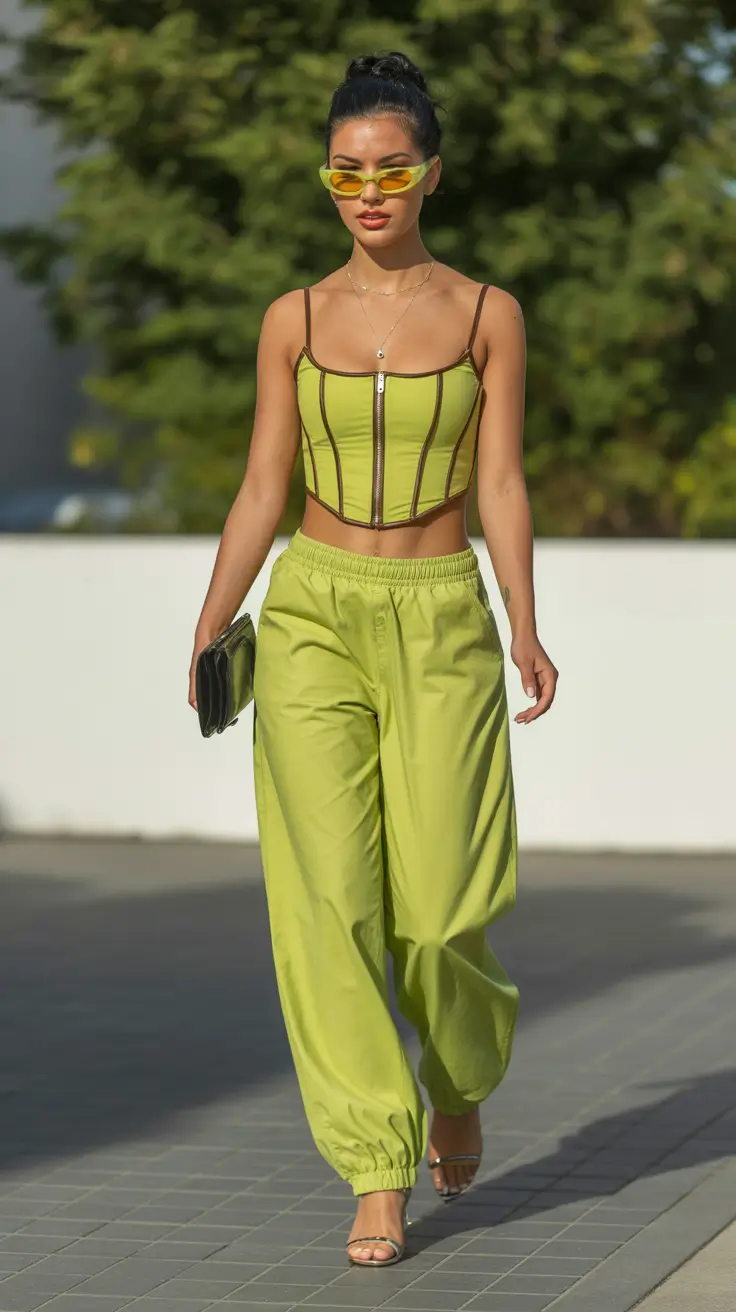 March Outfits Ideas 2026 Fresh Green Street Style Energy