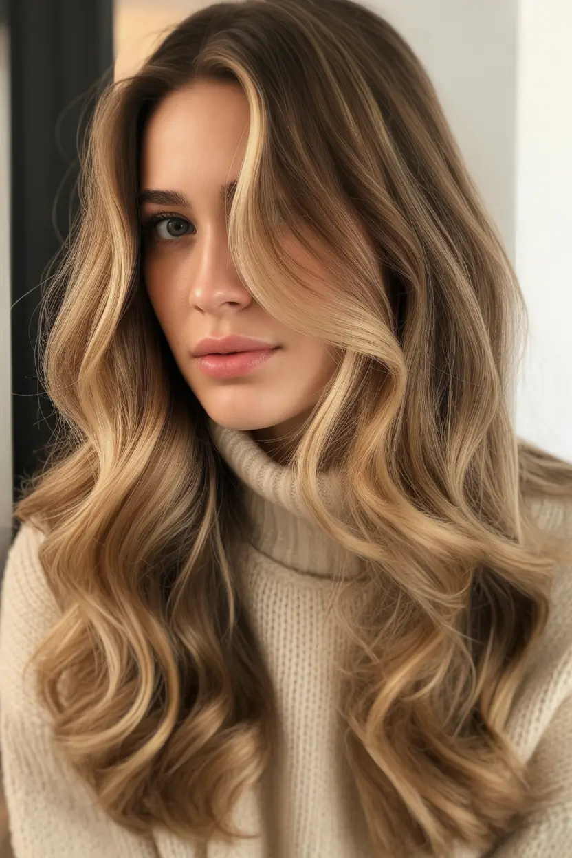 spring dark blonde hair color 2026 - Light Ash Brown with Face-Framing Glow