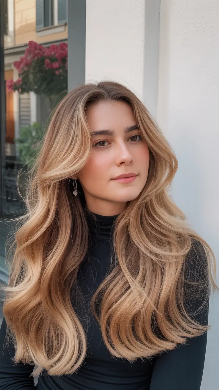 spring hair color light skin 2026 Golden Blonde Layers