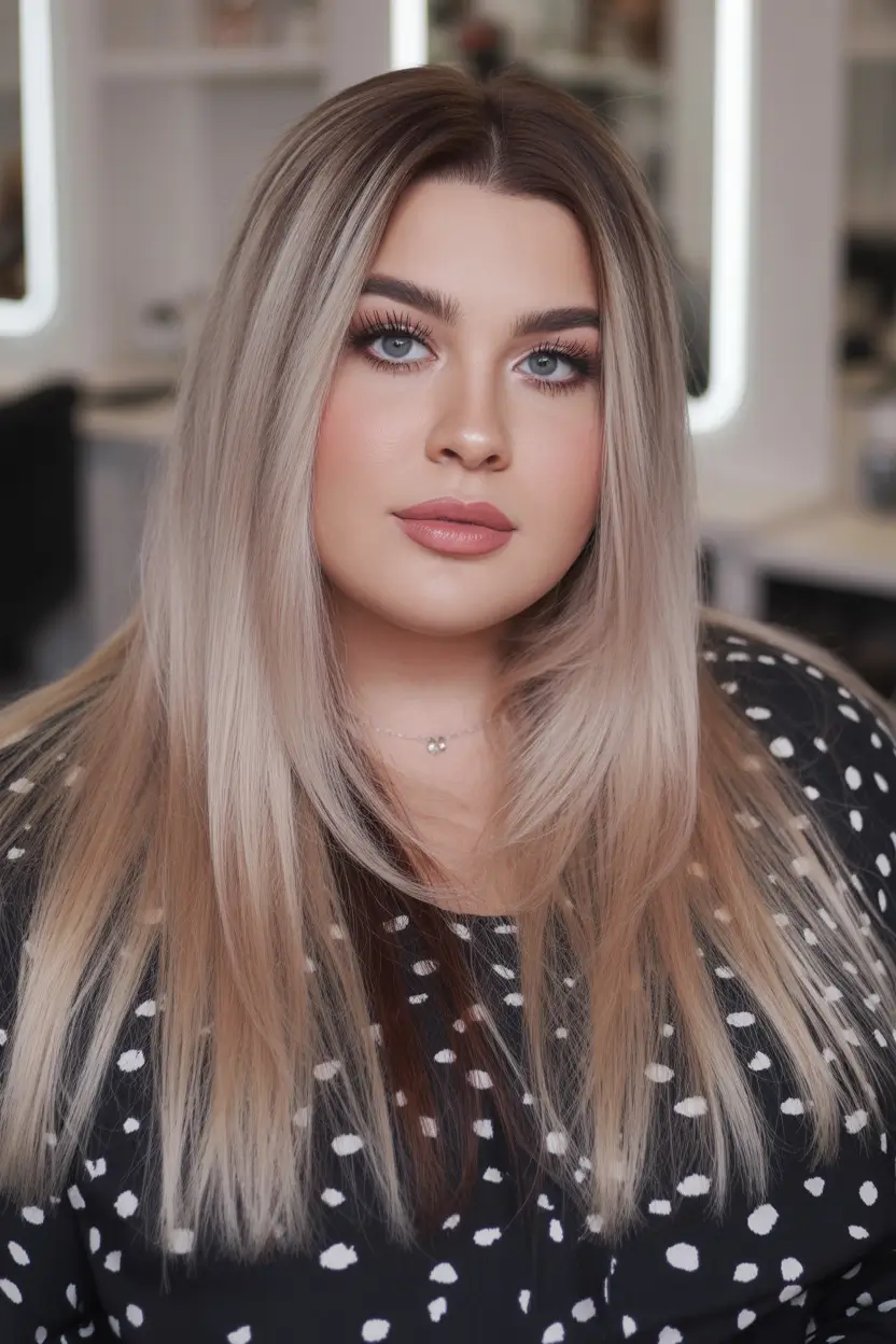 spring haircut inspiration 2026 Soft Center-Parted Long Layers