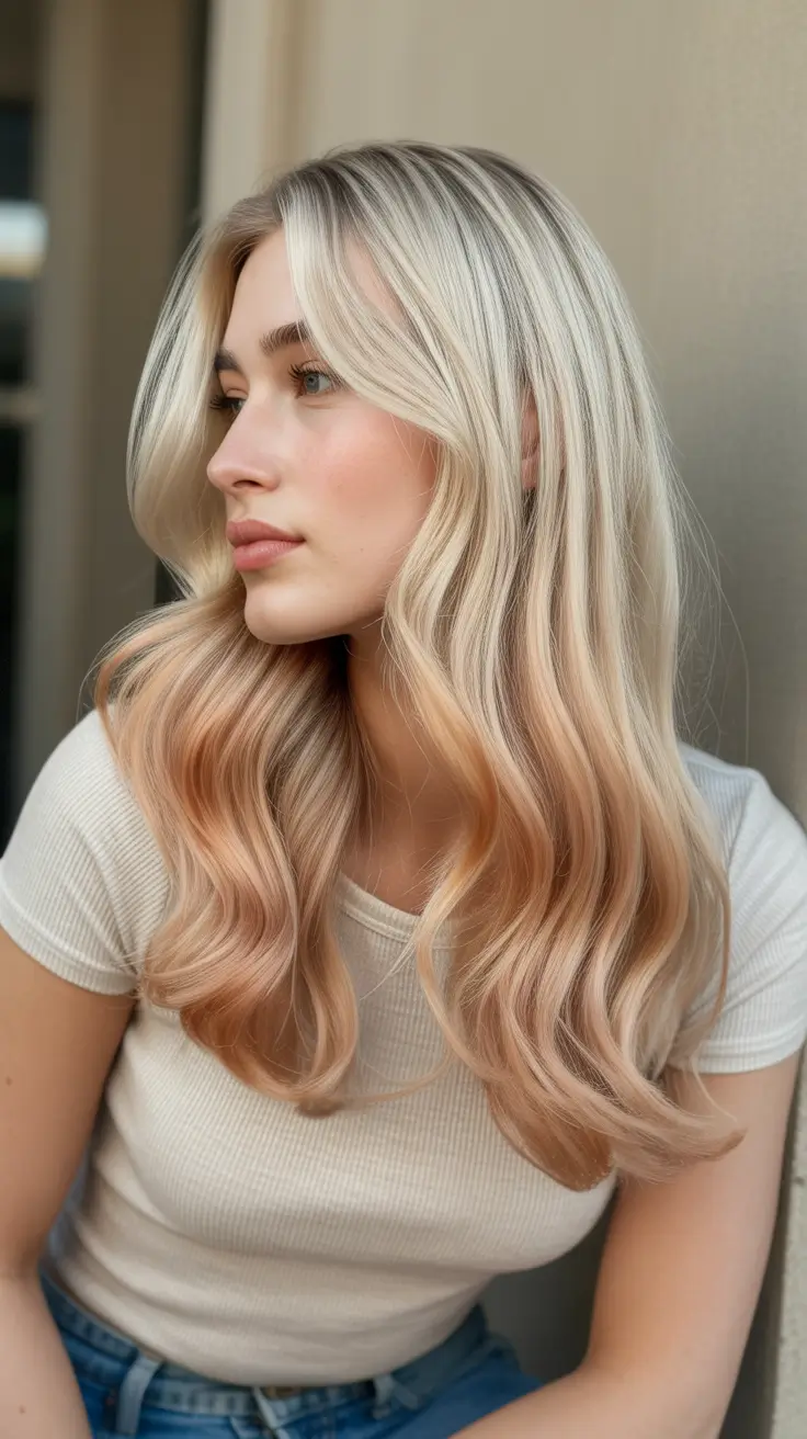 spring haircut inspiration 2026 Buttercream Blonde With Romantic Waves