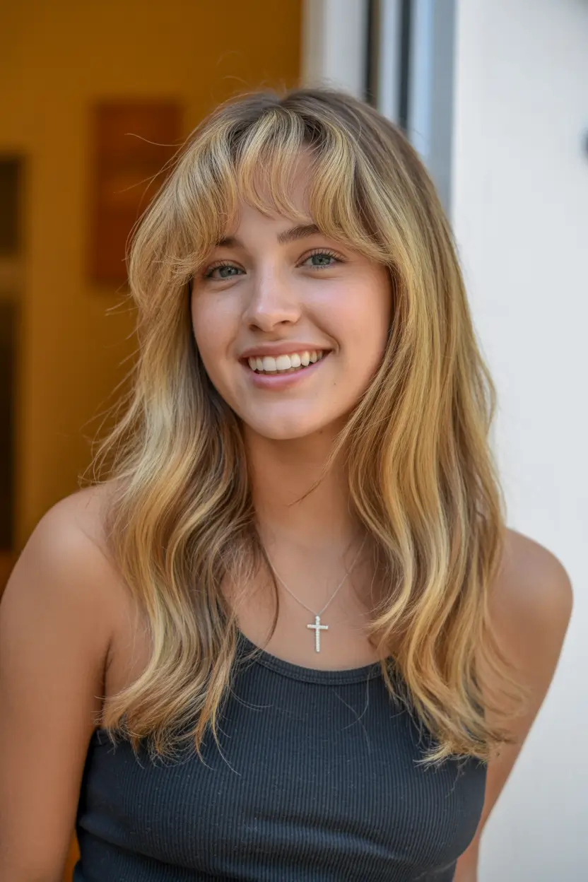 spring butterfly haircut 2026 Relaxed Butterfly Layers With Light Texture