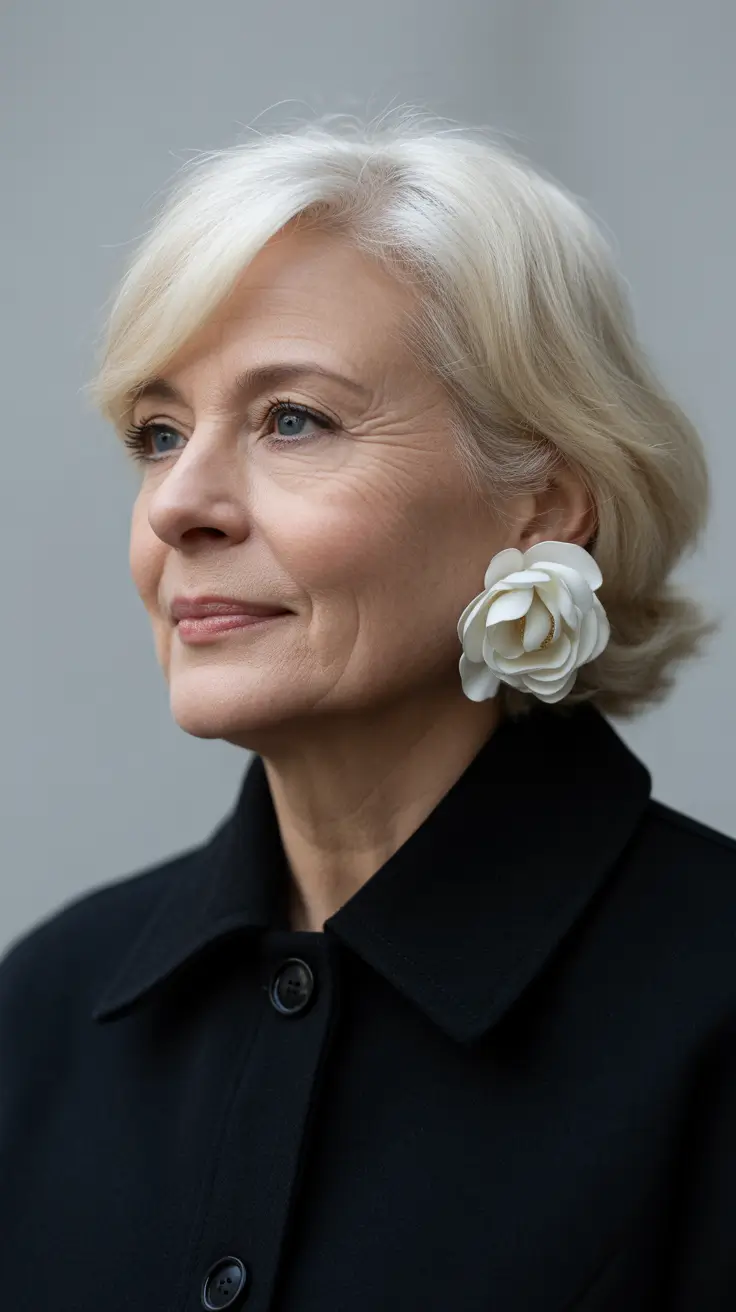 spring Haircuts for Women Over 60 2026 Classic Medium Short Layered Bob