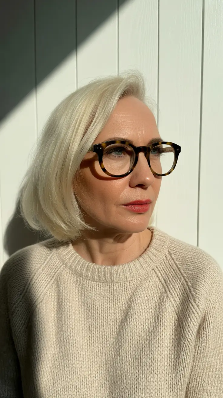 spring Haircuts for Women Over 60 2026 Chin Length Bob