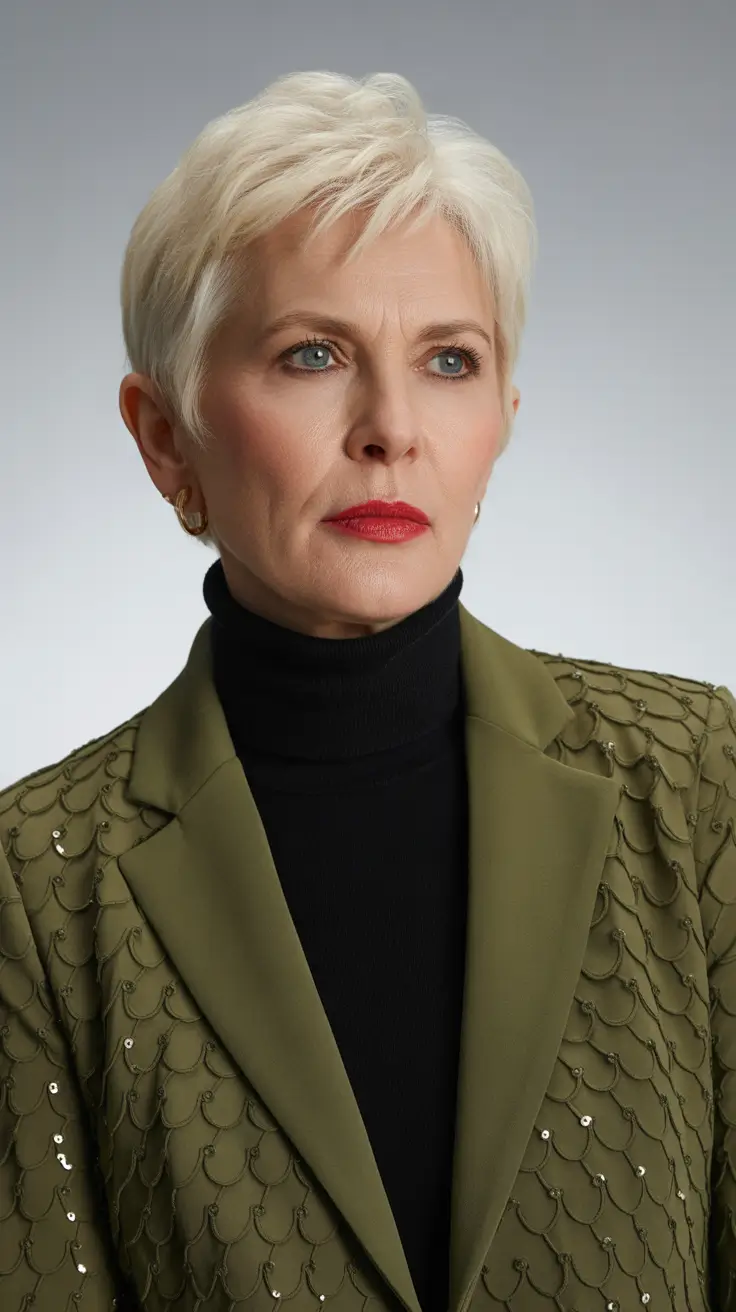 spring Haircuts for Women Over 60 2026 Classic Short Bob With Soft Finish