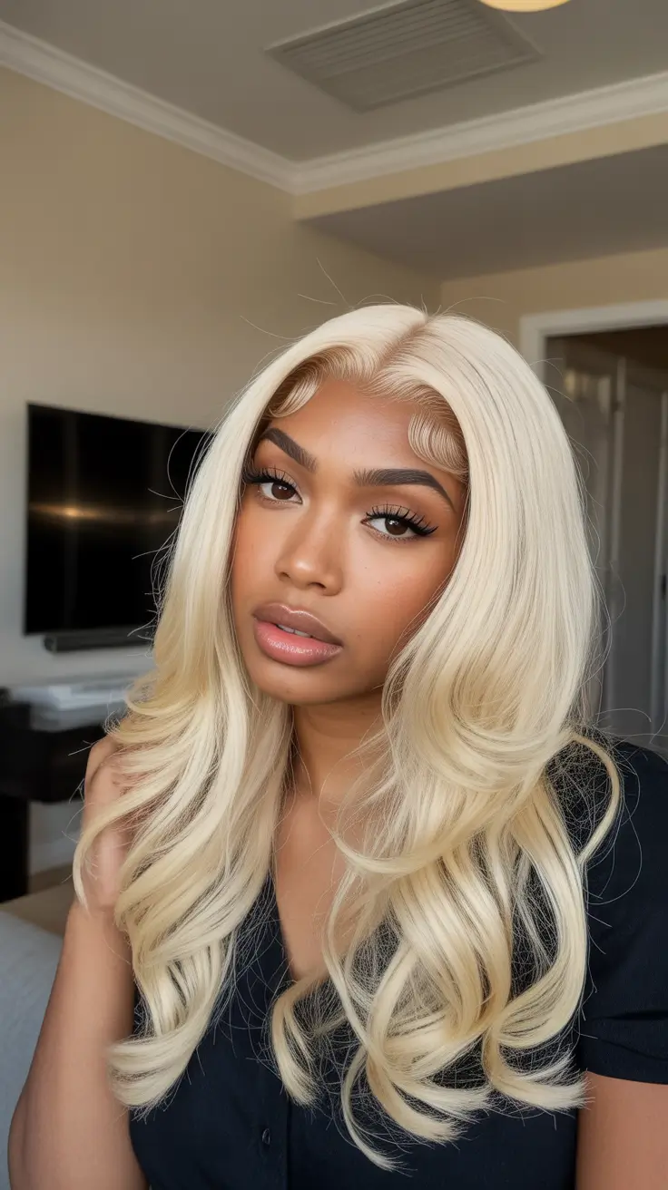 spring long haircut 2026 Soft Volume Layers With Curtain Bangs