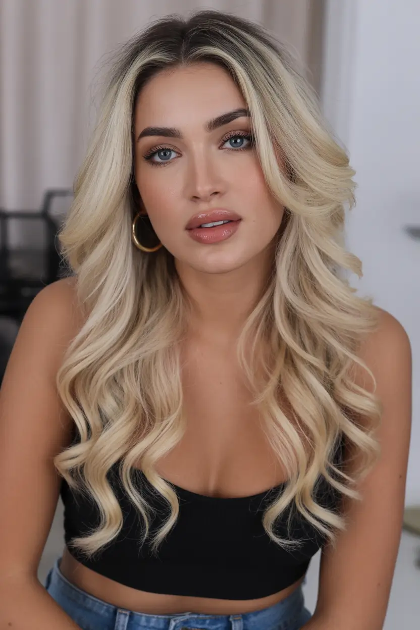 spring long haircut 2026 Classic Long Layers With Natural Dimension