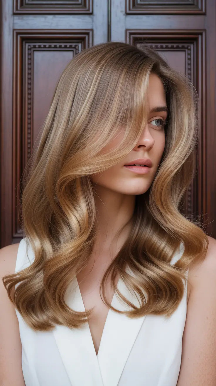 spring long haircut 2026 Classic Mid-Length Layers with Natural Volume