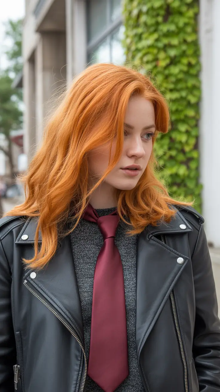 spring shag hairstyle 2026 Urban Shag with Side-Swept Layers