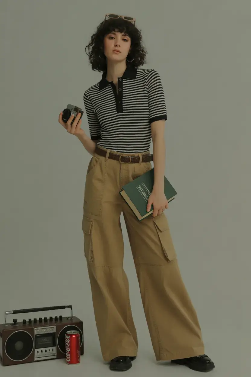 retro vintage summer outfits 2026 Quiet 90s Cool with a Modern Edge