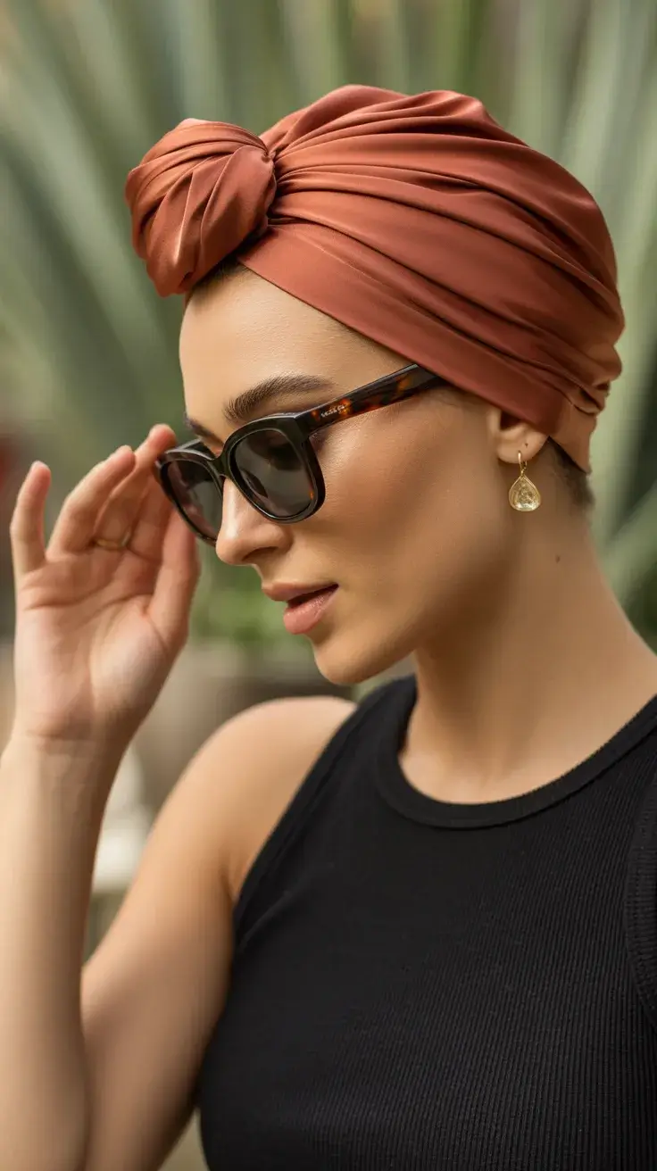 summer heads 2026 Soft Turban Energy with a Sculpted Finish