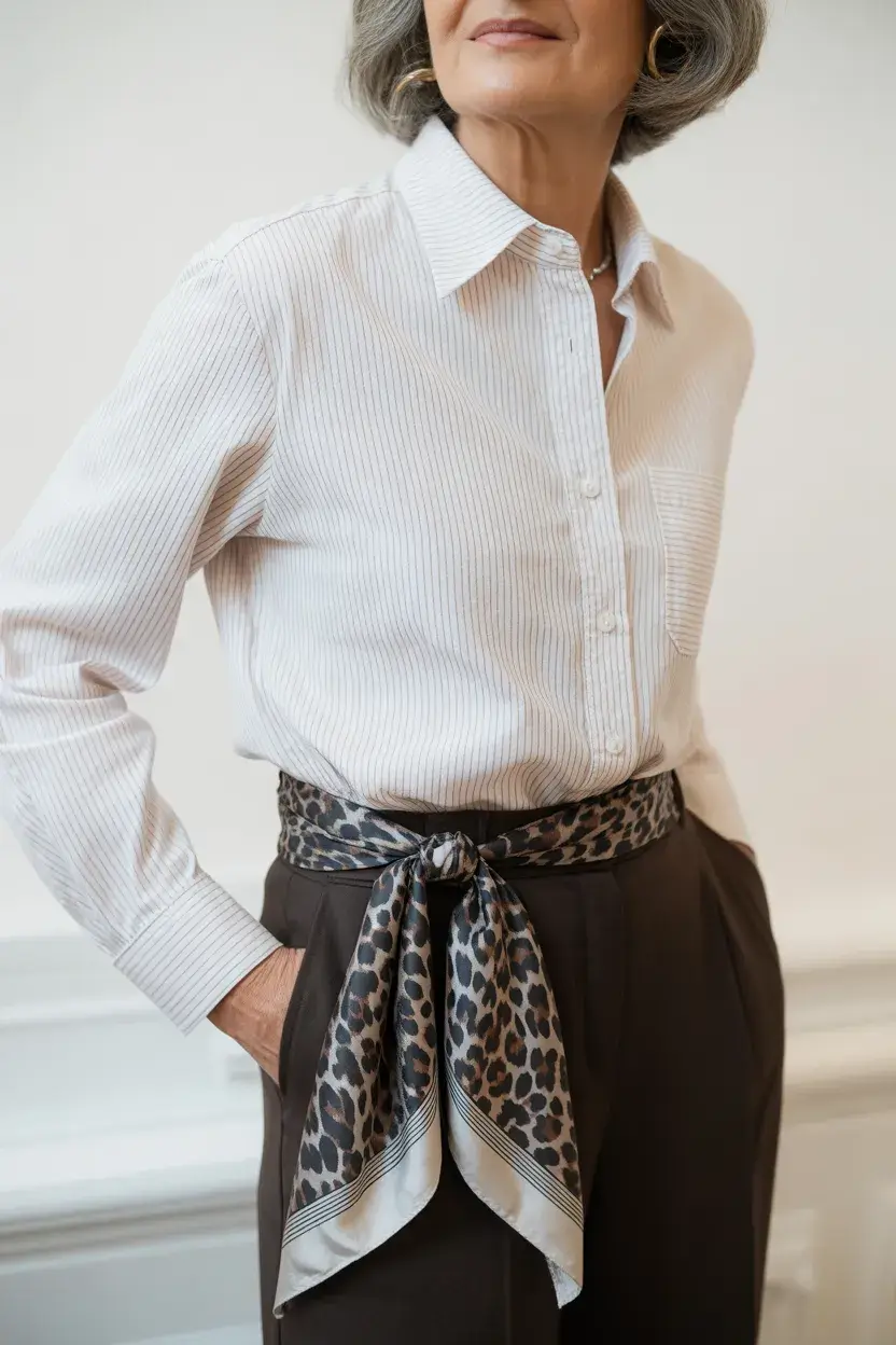 summer outfit for women over 60 2026 Soft Structure and a Statement Waist