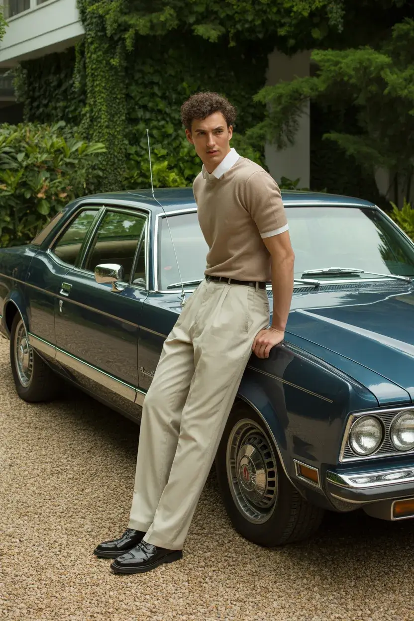 summer outfits fort men 2026 Refined Neutrals with European Summer Ease