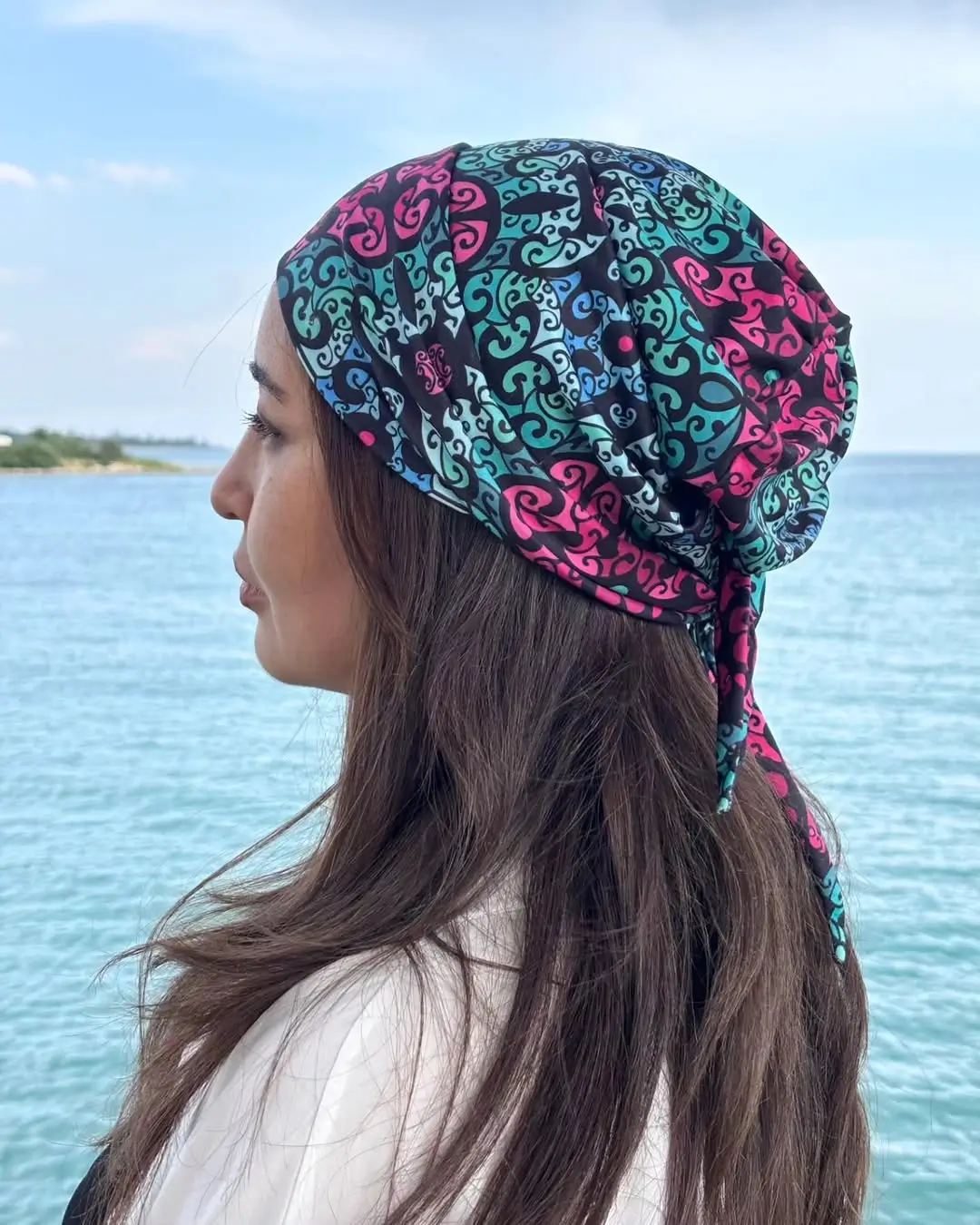 A head bandana summer 2026 Beachside Color and Relaxed Movement