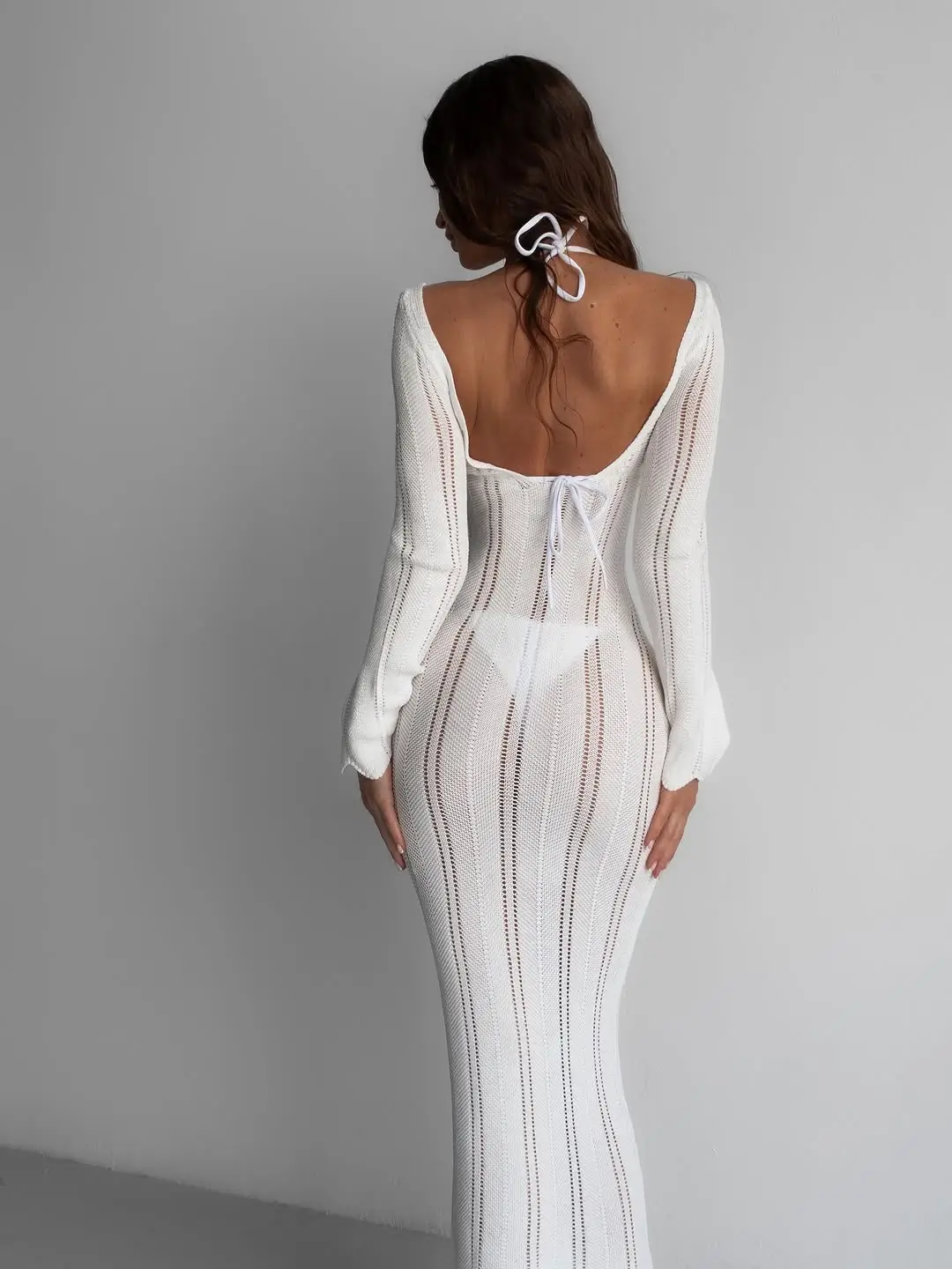 beach tunic cover up 2026 Sculpted Knit That Moves With You