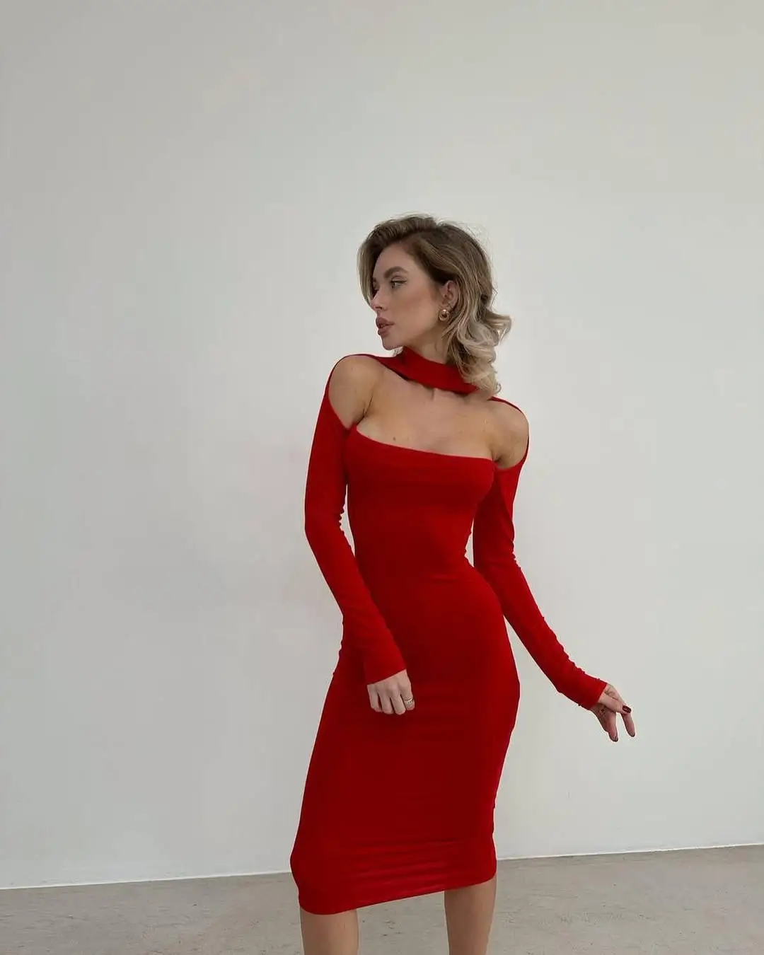 bodycon summer outfits 2026 Statement Red Bodycon That Owns the Room