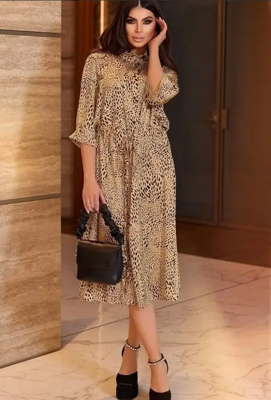 cool summer work outfits 2026 Soft Animal Print for Elevated Everyday Office Style