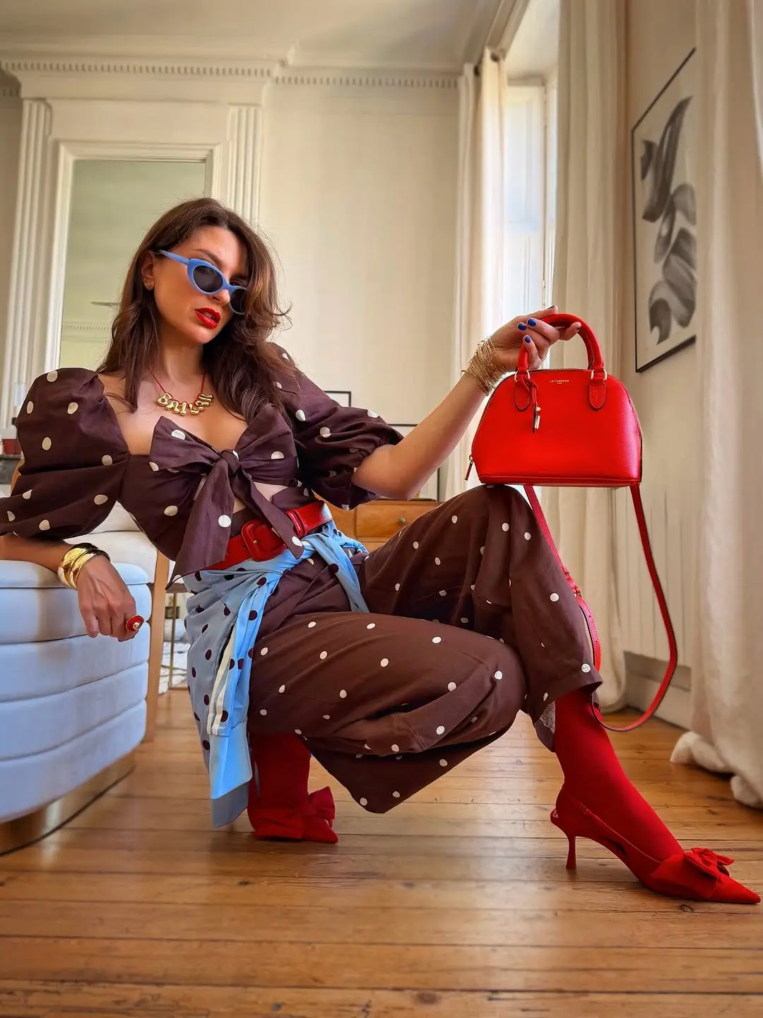 every day summer outfits 2026 Statement polka dots with confident feminine styling