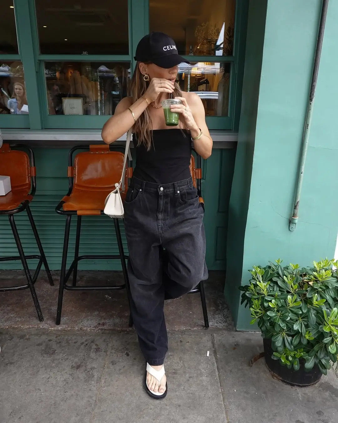 every day summer outfits 2026 Effortless Black and Denim with a Sporty Twist